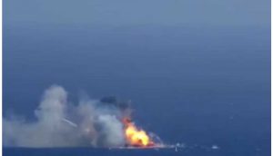 Read more about the article Space X rocket crashed before landing into space