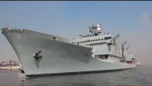 Read more about the article Pakistan Navy ship leaves for African countries on a humanitarian mission