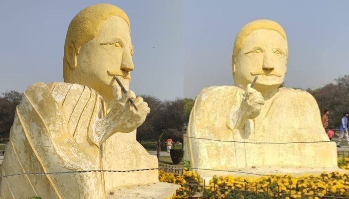You are currently viewing Allama Iqbal statue is getting Criticism