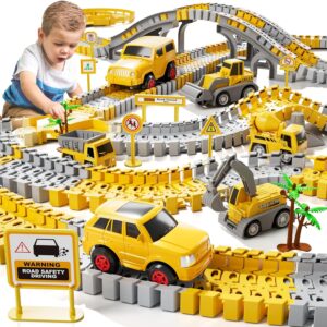 Best Construction Toy iHaHa Boy Toys for 3-6 Year, 236 PCS