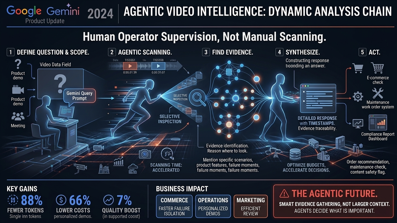 You are currently viewing Google Gemini’s 88% Token Cut: 7 Powerful Benefits of Agentic Video AI