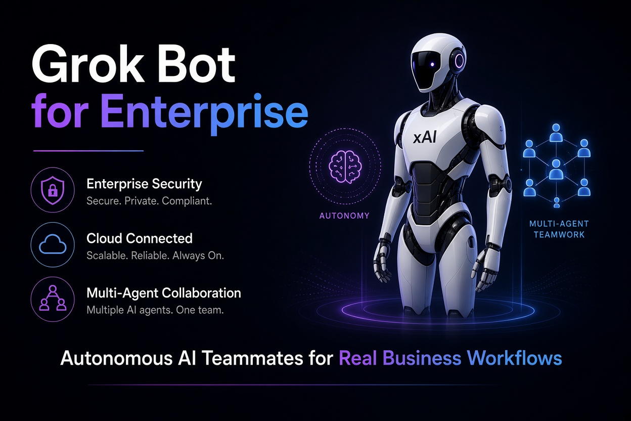 Grok Bot for Enterprise: xAI’s AI Teammates