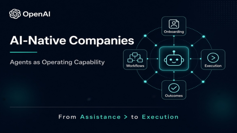 Read more about the article OpenAI Shows How AI-Native Companies Turn Agents Into Operating Capability