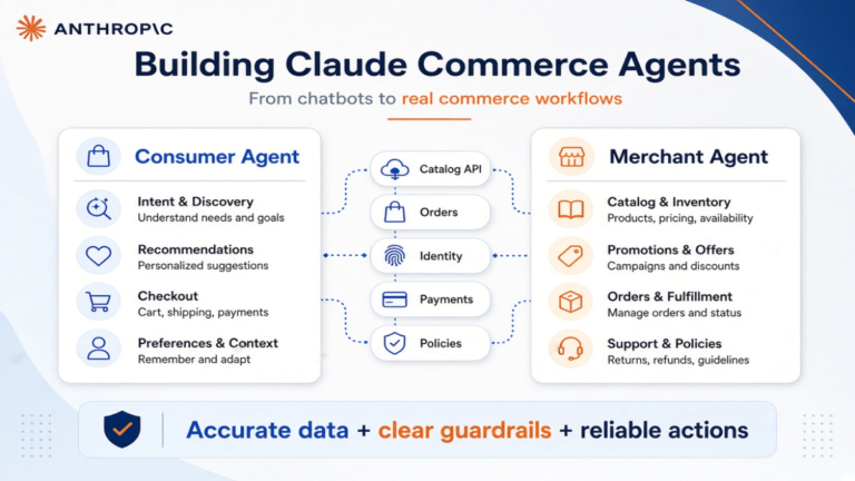 Read more about the article Claude Commerce Agents: 7 Powerful Ways Anthropic Is Transforming Agentic Commerce